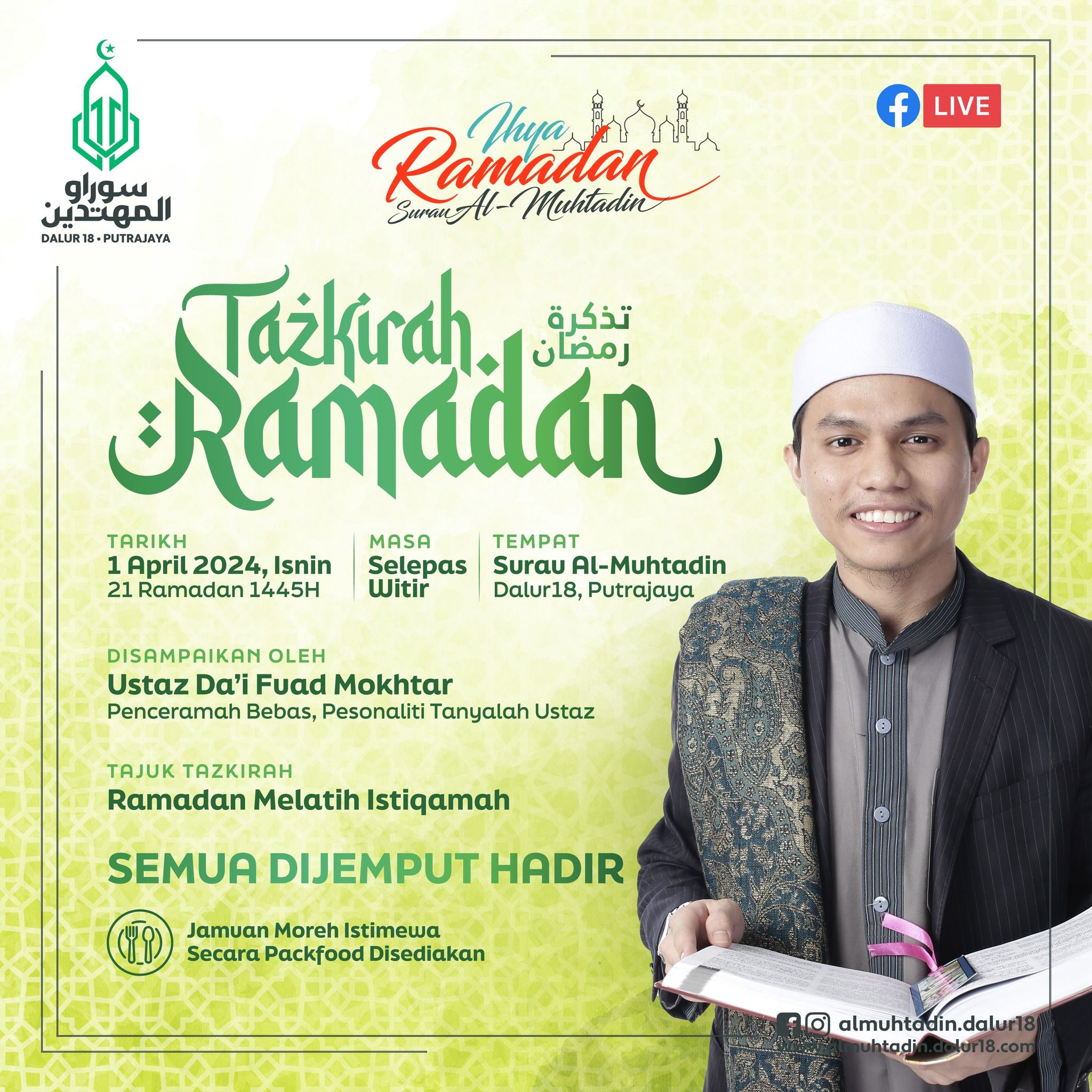 Tazkirah Ramadan Bersama Dai Fuad